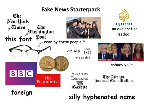 fake news starterpack : r/starterpacks 